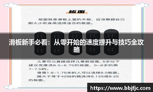 滑板新手必看：从零开始的速度提升与技巧全攻略